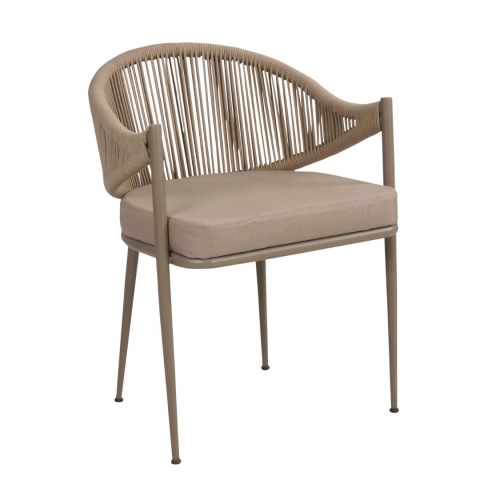 Bullet Örgülü Dış Mekan Sandalye