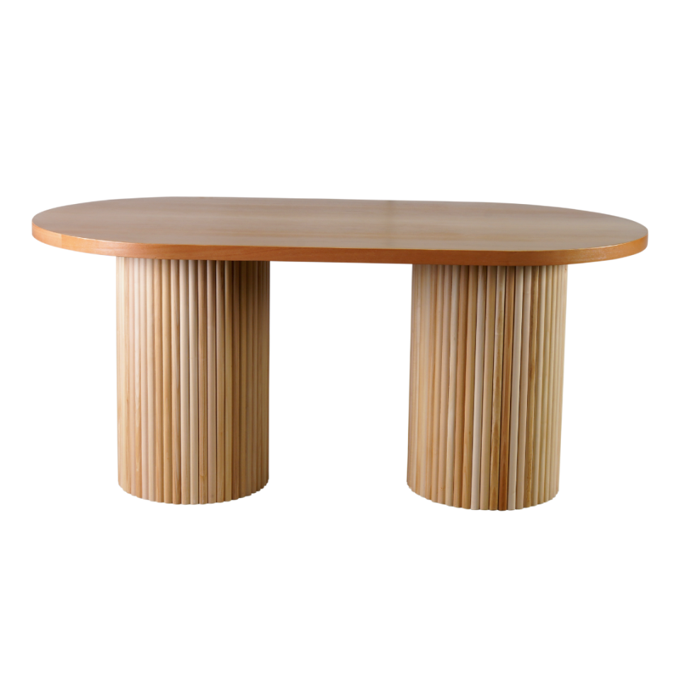 Gong Double Ahşap Masa