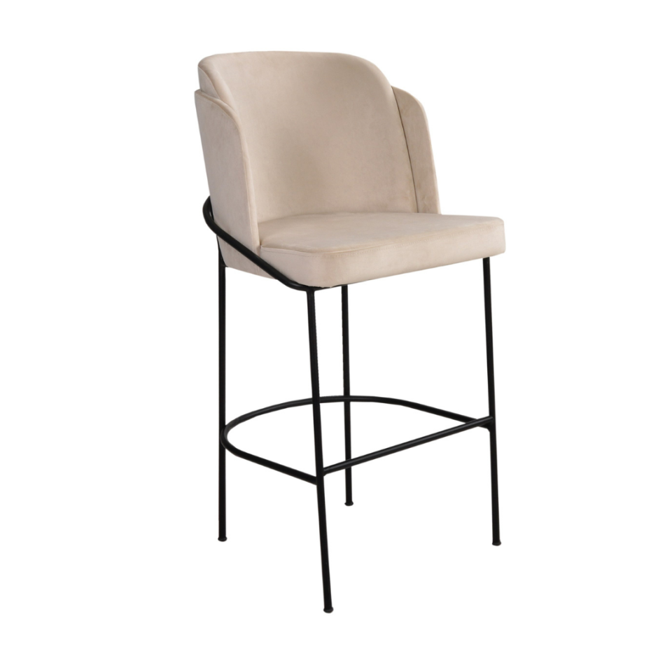 Minotti Metal Bar Sandalyesi