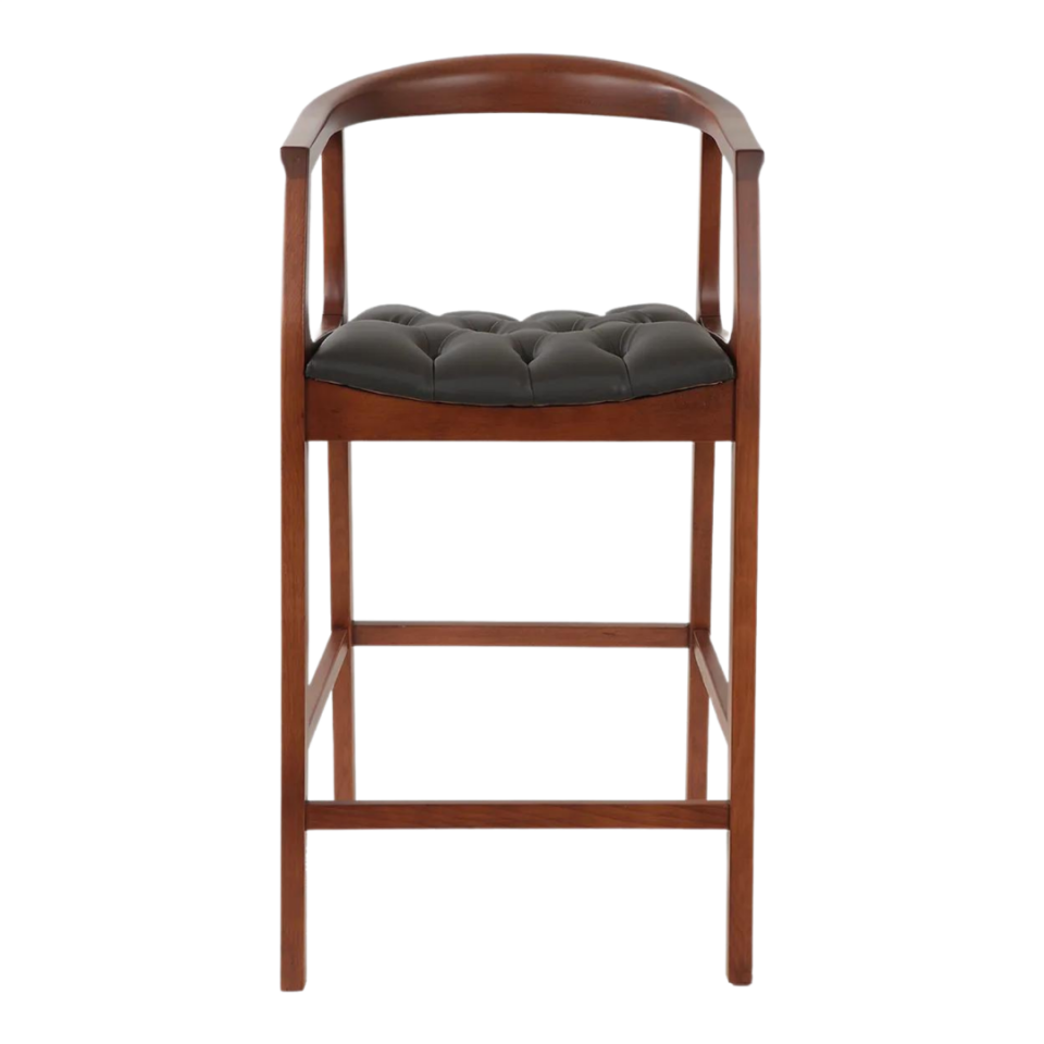 Hazzy Ahşap Bar Sandalyesi