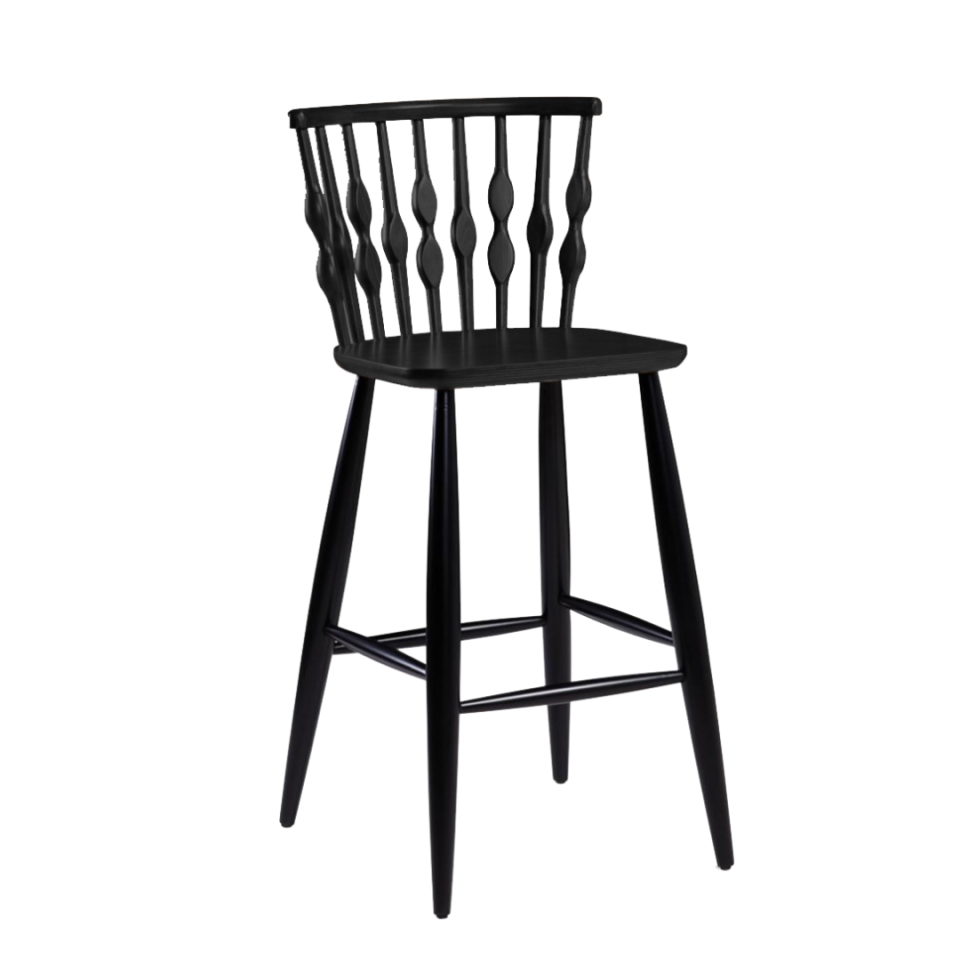 Hakko Ahşap Bar Sandalyesi